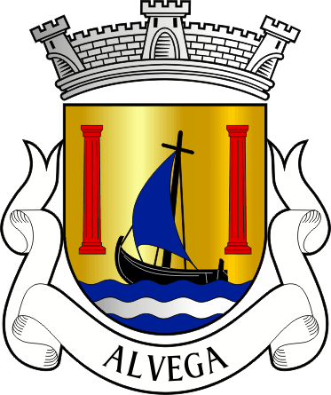 Brasão da antiga freguesia de Alvega - Alvega former civil parish, coat-of-arms