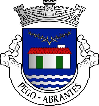Brasão da freguesia de Pego - Pego civil parish, coat-of-arms