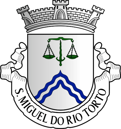 Brasão da antiga freguesia de São Miguel do Rio Torto - São Miguel do Rio Torto former civil parish, coat-of-arms Brasão da antiga freguesia de São Miguel do Rio Torto - São Miguel do Rio Torto former civil parish, coat-of-arms
