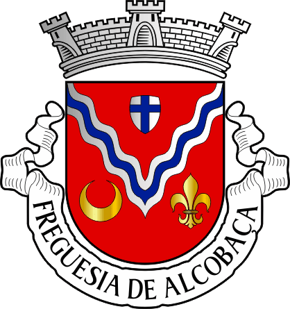Brasão da antiga freguesia de Alcobaça - Alcobaça former civil parish, coat-of-arms