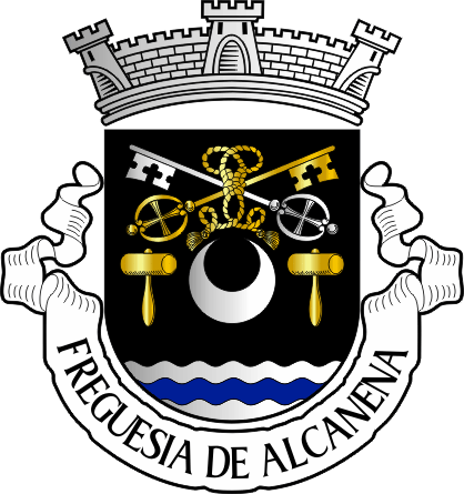Brasão da antiga freguesia de Alcanena - Alcanena former civil parish, coat-of-arms