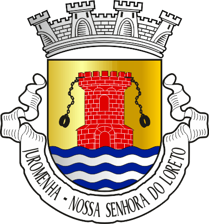 Brasão da antiga freguesia de Juromenha (Nossa Senhora do Loreto) - Juromenha (Nossa Senhora do Loreto) former civil parish, coat-of-arms