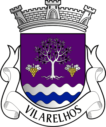 Brasão da freguesia de Vilarelhos - Vilarelhos civil parish, coat-of-arms Brasão da freguesia de Vilarelhos - Vilarelhos civil parish, coat-of-arms
