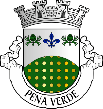 Brasão da freguesia de Pena Verde - Pena Verde civil parish, coat-of-arms Brasão da freguesia de Pena Verde - Pena Verde civil parish, coat-of-arms