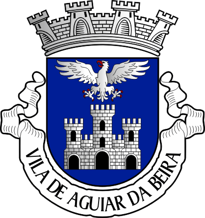 Brasão do município de Aguiar da Beira - Aguiar da Beira municipality coat-of-arms Brasão do município de Aguiar da Beira - Aguiar da Beira municipality coat-of-arms