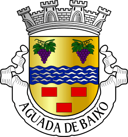 Brasão da antiga freguesia de Aguada de Baixo - Aguada de Baixo former civil parish, coat-of-arms