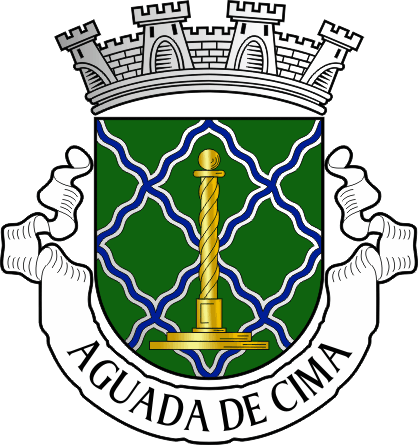 Brasão da freguesia de Aguada de Cima - Aguada de Cima civil parish, coat-of-arms Brasão da freguesia de Aguada de Cima - Aguada de Cima civil parish, coat-of-arms