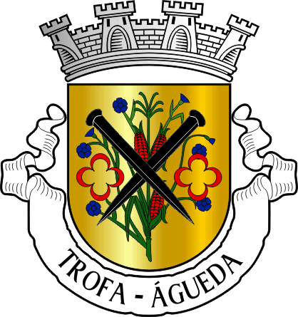 Brasão da antiga freguesia de Trofa - Trofa former civil parish, coat-of-arms