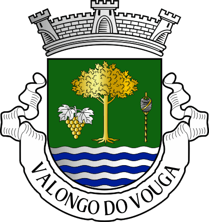 Brasão da freguesia de Valongo do Vouga - Valongo do Vouga civil parish, coat-of-arms Brasão da freguesia de Valongo do Vouga - Valongo do Vouga civil parish, coat-of-arms