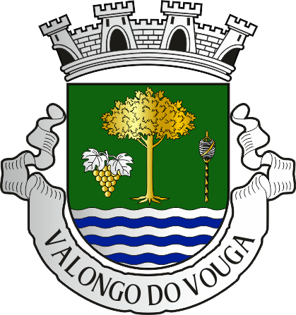 Brasão da freguesia de Valongo do Vouga - Valongo do Vouga civil parish, coat-of-arms Brasão da freguesia de Valongo do Vouga - Valongo do Vouga civil parish, coat-of-arms