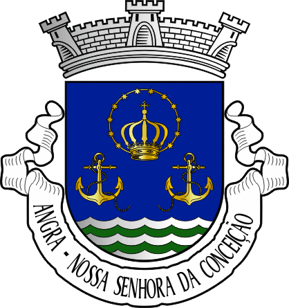 Brasão da freguesia de Angra (Nossa Senhora da Conceição) - Angra (Nossa Senhora da Conceição) civil parish, coat-of-arms