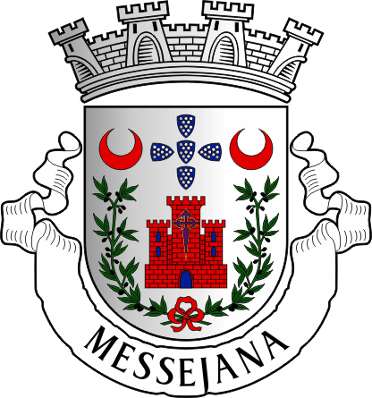 Brasão da freguesia de Messejana - Messejana civil parish, coat-of-arms