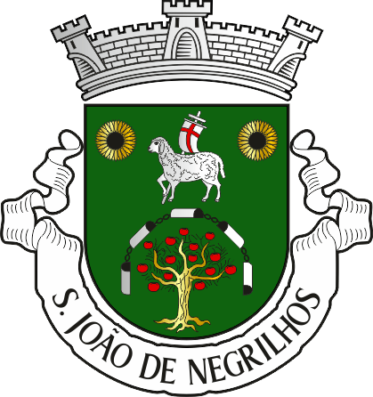 Brasão da freguesia de São João de Negrilhos - São João de Negrilhos civil parish, coat-of-arms