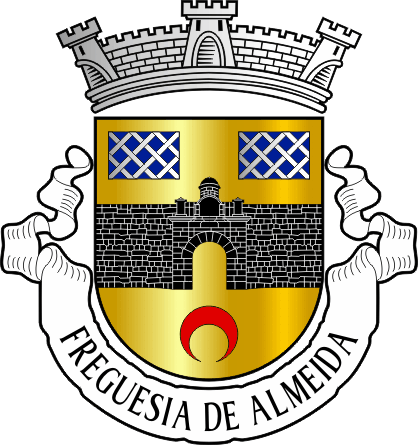 Brasão da freguesia de Almeida - Almeida civil parish, coat-of-arms Brasão da freguesia de Almeida - Almeida civil parish, coat-of-arms