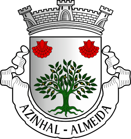 Brasão da antiga freguesia de Azinhal - Azinhal former civil parish, coat-of-arms