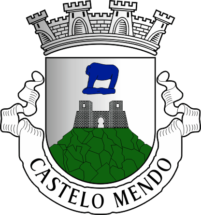 Brasão da antiga freguesia de Castelo Mendo - Castelo Mendo former civil parish, coat-of-arms Brasão da antiga freguesia de Castelo Mendo - Castelo Mendo former civil parish, coat-of-arms