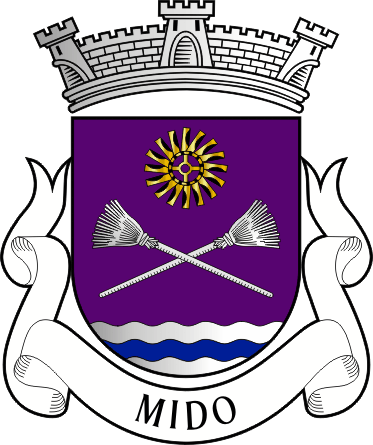 Brasão da antiga freguesia de Mido - Mido former civil parish, coat-of-arms