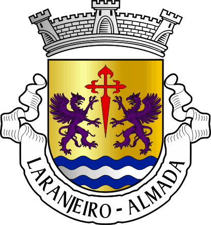 Brasão da antiga freguesia de Laranjeiro - Laranjeiro former civil parish, coat-of-arms Brasão da antiga freguesia de Laranjeiro - Laranjeiro former civil parish, coat-of-arms