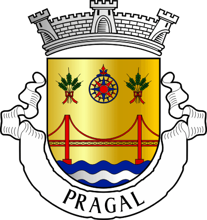 Brasão da antiga freguesia do Pragal - Pragal former civil parish, coat-of-arms Brasão da antiga freguesia do Pragal - Pragal former civil parish, coat-of-arms