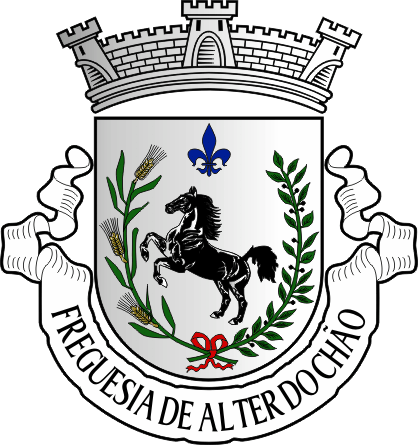 Brasão da freguesia de Alter do Chão - Alter do Chão civil parish, coat-of-arms Brasão da freguesia de Alter do Chão - Alter do Chão civil parish, coat-of-arms