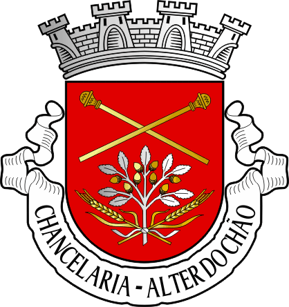 Brasão da freguesia de Chancelaria - Chancelaria civil parish, coat-of-arms