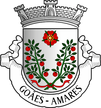 Brasão da freguesia de Goães - Goães civil parish, coat-of-arms Brasão da freguesia de Goães - Goães civil parish, coat-of-arms