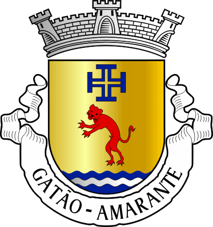 Brasão da antiga freguesia de Gatão - Gatão former civil parish, coat-of-arms Brasão da antiga freguesia de Gatão - Gatão former civil parish, coat-of-arms
