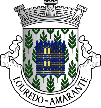 Brasão da freguesia de Louredo - Louredo civil parish, coat-of-arms