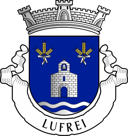 Brasão da freguesia de Lufrei - Lufrei civil parish, coat-of-arms Brasão da freguesia de Lufrei - Lufrei civil parish, coat-of-arms