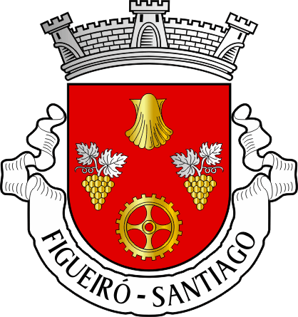Brasão da antiga freguesia de Figueiró (Santiago) - Figueiró (Santiago) former civil parish, coat-of-arms