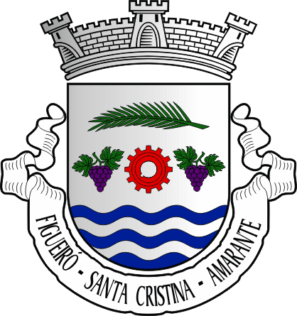 Brasão da antiga freguesia de Figueiró (Santa Cristina) - Figueiró (Santa Cristina) former civil parish, coat-of-arms Brasão da antiga freguesia de Figueiró (Santa Cristina) - Figueiró (Santa Cristina) former civil parish, coat-of-arms