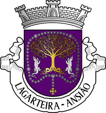 Brasão da antiga freguesia de Lagarteira - Lagarteira former civil parish, coat-of-arms Brasão da antiga freguesia de Lagarteira - Lagarteira former civil parish, coat-of-arms