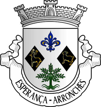 Brasão da freguesia de Esperança - Esperança civil parish, coat-of-arms