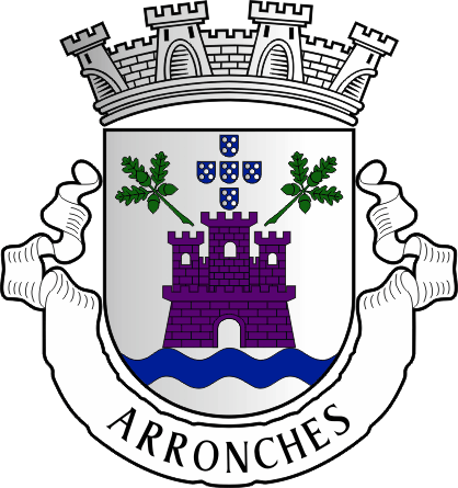 Brasão do Município de Arronches - Arronches municipal coat-of-arms Brasão do Município de Arronches - Arronches municipal coat-of-arms