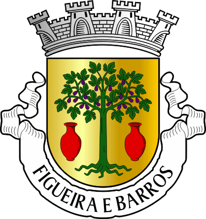 Brasão da freguesia de Figueira e Barros - Figueira and Barros civil parish, coat-of-arms Brasão da freguesia de Figueira e Barros - Figueira and Barros civil parish, coat-of-arms