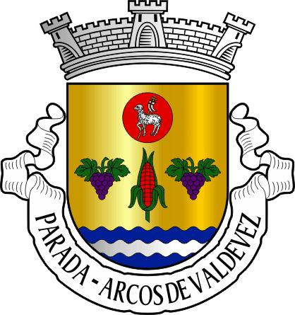 Brasão da antiga freguesia de Parada - Parada former civil parish, coat-of-arms