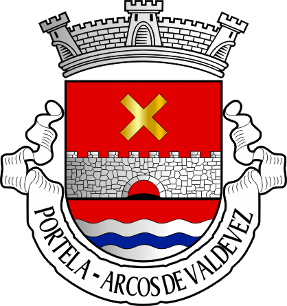 Brasão da antiga freguesia de Portela - Portela former civil parish, coat-of-arms