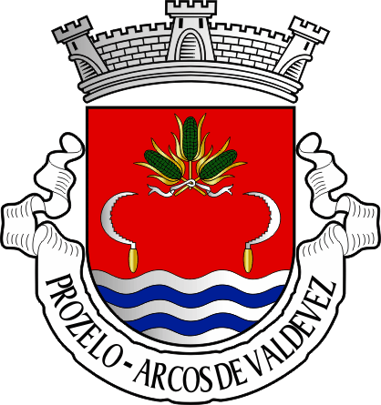 Brasão da freguesia de Prozelo - Prozelo civil parish, coat-of-arms Brasão da freguesia de Prozelo - Prozelo civil parish, coat-of-arms