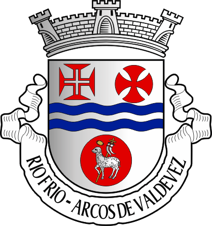 Brasão da freguesia de Rio Frio - Rio Frio civil parish, coat-of-arms Brasão da freguesia de Rio Frio - Rio Frio civil parish, coat-of-arms