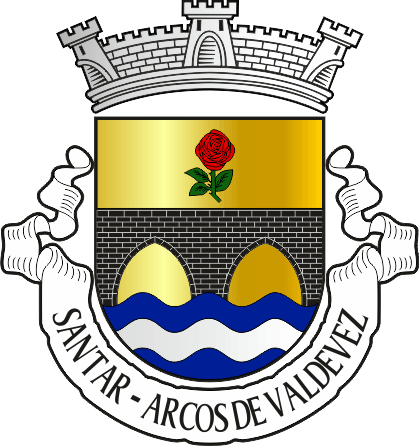 Brasão da antiga freguesia de Santar - Santar former civil parish, coat-of-arms Brasão da antiga freguesia de Santar - Santar former civil parish, coat-of-arms