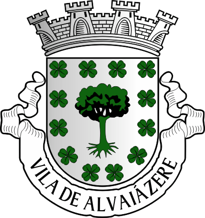 Brasão do Município de Alvaiázere - Alvaiázere municipal coat-of-arms Brasão do Município de Alvaiázere - Alvaiázere municipal coat-of-arms