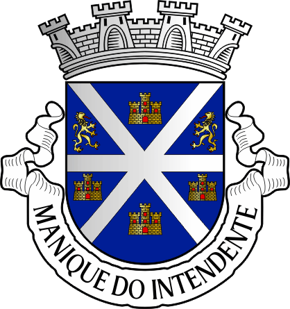 Brasão da antiga freguesia de Manique do Intendente - Manique do Intendente former civil parish, coat-of-arms Brasão da antiga freguesia de Manique do Intendente - Manique do Intendente former civil parish, coat-of-arms