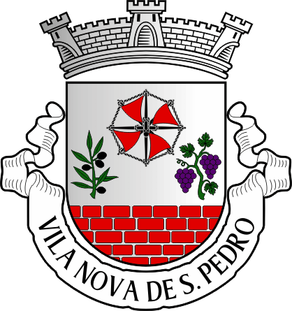 Brasão da antiga freguesia de Vila Nova de São Pedro - Vila Nova de São Pedro former civil parish, coat-of-arms