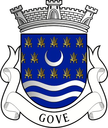Brasão da freguesia de Gove - Gove civil parish, coat-of-arms Brasão da freguesia de Gove - Gove civil parish, coat-of-arms
