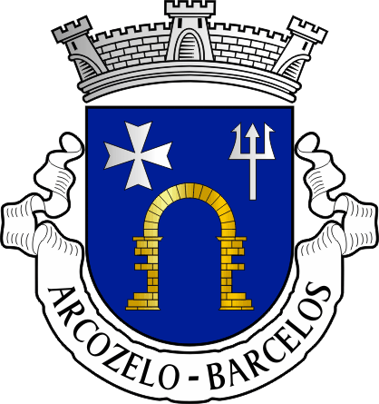 Brasão da freguesia de Arcozelo - Arcozelo civil parish, coat-of-arms