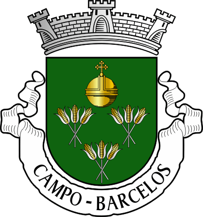 Brasão da antiga freguesia de Campo - Campo former civil parish, coat-of-arms Brasão da antiga freguesia de Campo - Campo former civil parish, coat-of-arms