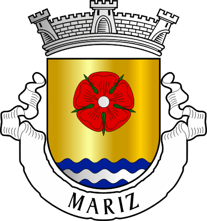 Brasão da antiga freguesia de Mariz - Mariz former civil parish, coat-of-arms