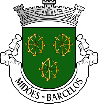 Brasão da antiga freguesia de Midões - Midões former civil parish, coat-of-arms