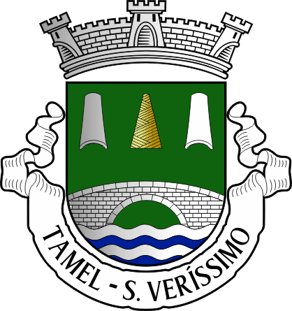 Brasão da freguesia de Tamel (São Veríssimo) - Tamel (São Veríssimo) civil parish, coat-of-arms