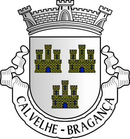 Brasão da antiga freguesia de Calvelhe - Calvelhe former civil parish, coat-of-arms